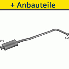 Mitteltopf Auspuff+ für RENAULT CLIO FLIEßHECK 1.0 1.1 42/49PS 1990-1993