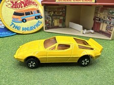 1970s Wheeler (Maserati Bora Yellow Gong Kong Vintage Sports Car 1/64 Diecast