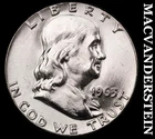 1963 Silver Franklin Half Dollar - Choice Gem Brilliant Unc++++  #J8566