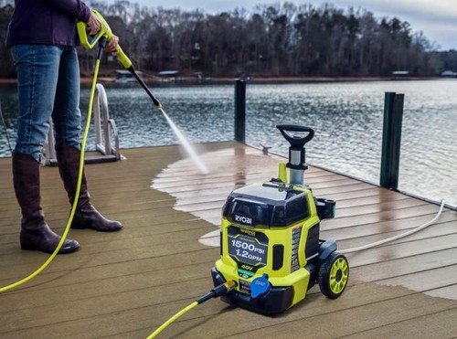 RYOBI 40V HP Brushless Whisper Series 1500 PSI 1.2 GPM - RY40PW15VNM - Picture 4 of 5