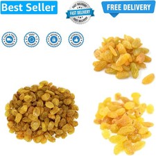 Seedless Dried Golden Raisins, 1kg, All-natural, Whole Natural Dried Fruit, N... 15.99 per kilo