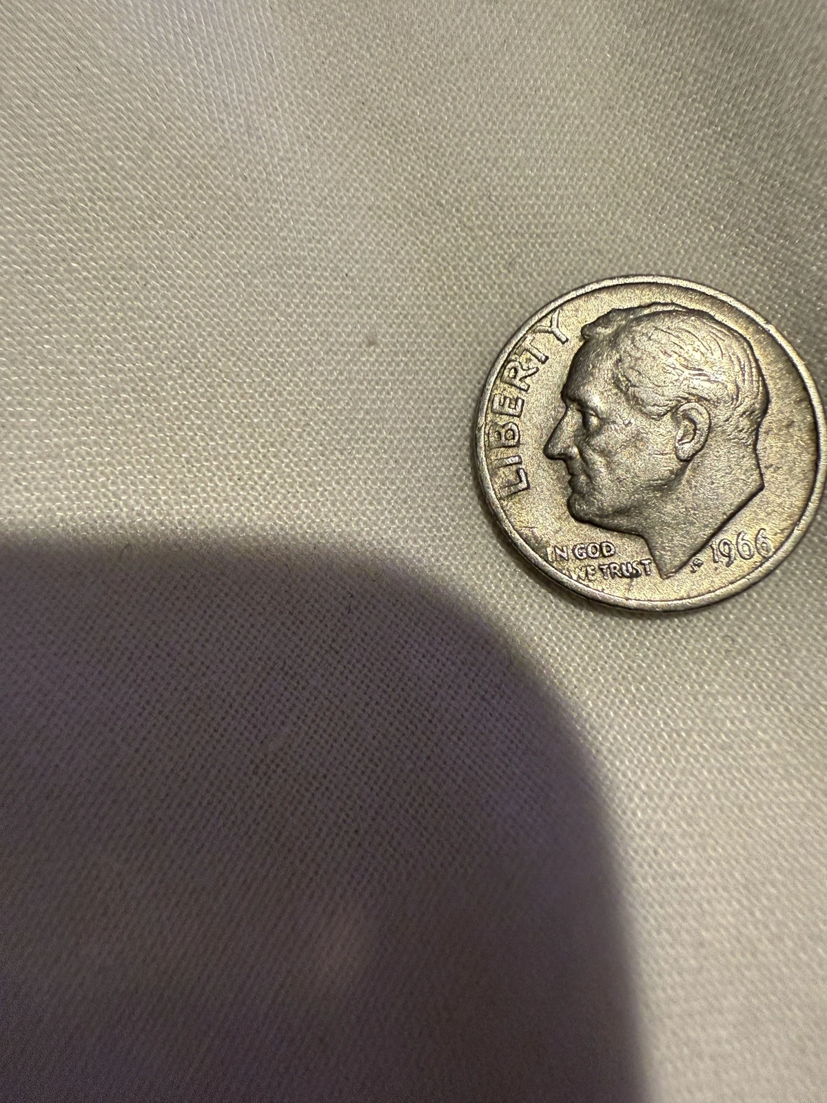 1966 SMS Special Strike Type 2 Clad Roosevelt Dime