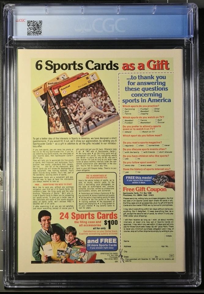 Rampaging Hulk #24 | CGC 9.6 WP | 1980 | Incredible Joe Jusko Ferrigno Cover - Image 3 of 3