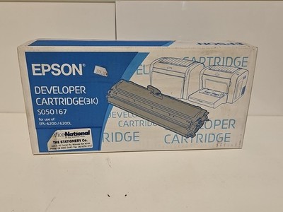 Epson S050167 C13S050167 Original Black Toner For Epl-6200/Epl 6200L [A Box]