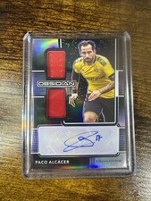 2020-21 Panini Obsidian DJ-PA Paco Alcacer Patch Auto /75 Borussia Dortmund
