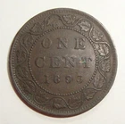 1893 Canada Large Cent — photo from another recent sale