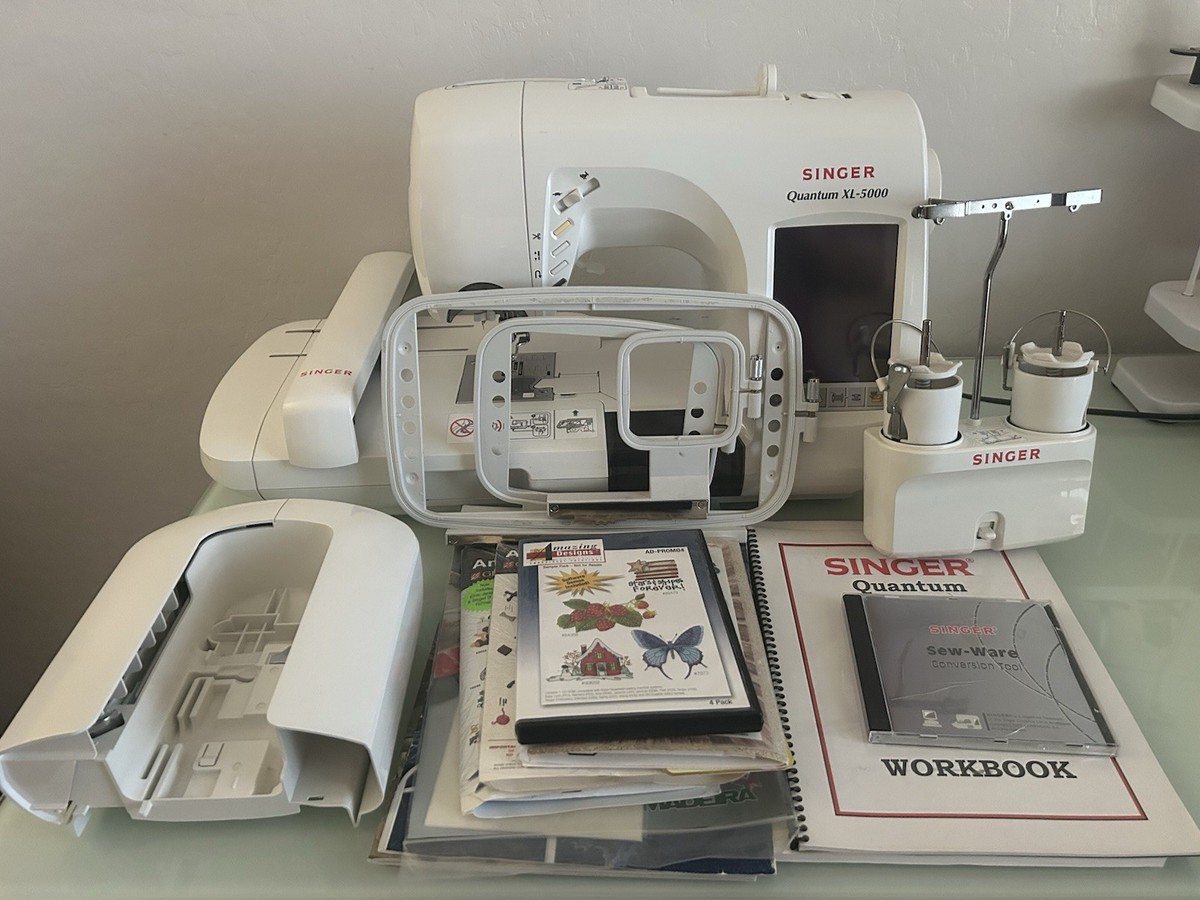 Singer Quantum XL-5000 Computerized Sewing Machine & Embroidery
