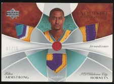 Hilton Armstrong 06-07 UD Exquisite #ETP-HA RC Triple Patch UCONN Huskies 07/10
