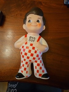 Vintage 1973 Bob's Big Boy Vinyl Coin Bank