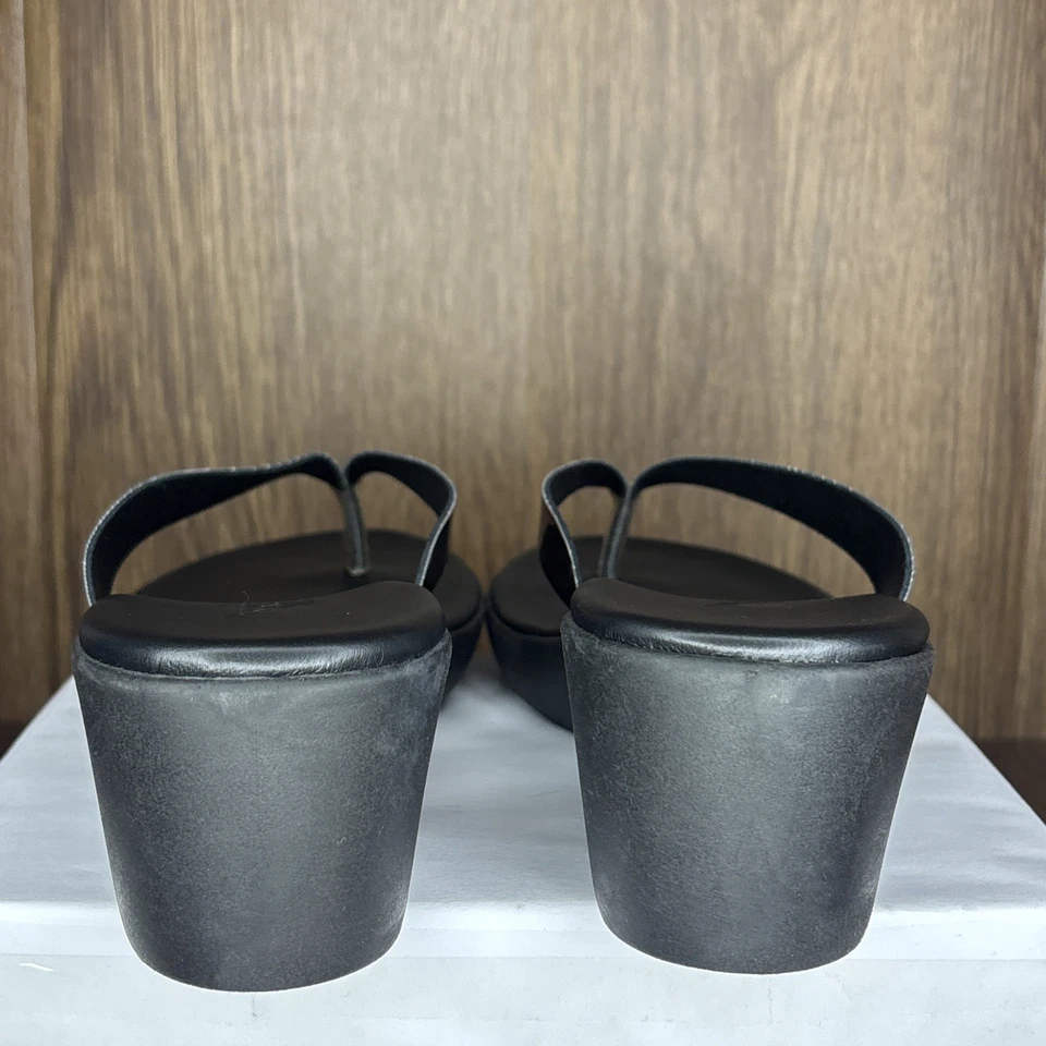 Zueco Sandalia Antigua Griega Eva Comfort Negro Talla 42 Foto 4 de 4