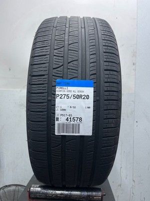 1 Used  P275/50R20 Pirelli Scorpion Verde All Season 109 H - 9/32 