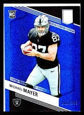 2023 Donruss Elite #169 Michael Mayer Status Sparkle /299 RC Rookie Raiders