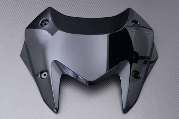 Pare-brise sport noir pour YAMAHA TMAX 560 2025 en polycarbonate