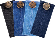 Button Extenders for Pants - 4Pcs Waist Extenders for Men, Women Pregnancy ...