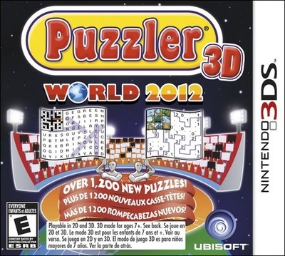 Puzzler World 2012 3d (Nintendo 3DS)
