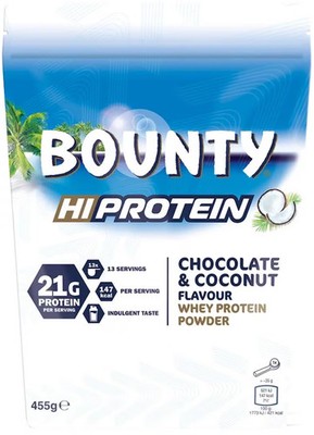 Bounty HI Protein Powder, 455 g Beutel, Chocolate & Coconut