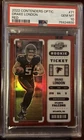 2022 Contenders Optic Drake London Rookie Ticket Red /175 - PSA 10!!!