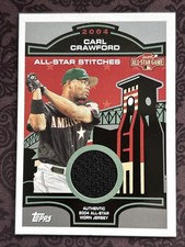 2004 Topps Carl Crawford Jersey Card #ASR-CC