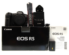 Canon EOS R5 45MP Full-Frame Mirrorless Camera Body – RF Mount - S/C Below 5,000