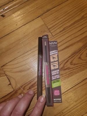 Nyx Professional Makeup Long Lasting Liquid Eyebrow Gel Zero To Brow Gel