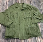 Mens VTG WW2 Military Army Tanker-Man Field Jacket Sz Medium Army Green