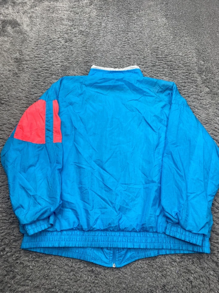 De Colección Blair Boutique Traje de Pista Mujer XL Azul Neón Chaqueta Jogger Rompevientos Conjunto Foto 3 de 4