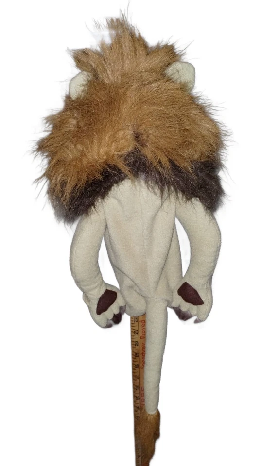 Juguete de peluche Melissa & Doug Lion marioneta de mano para niños retirados Rory 27" de largo #2568 Foto 2 de 4