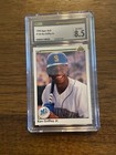 CSG 8.5 1990 Upper Deck Ken Griffey Jr Card #156 Error Simultaneously Misspelled