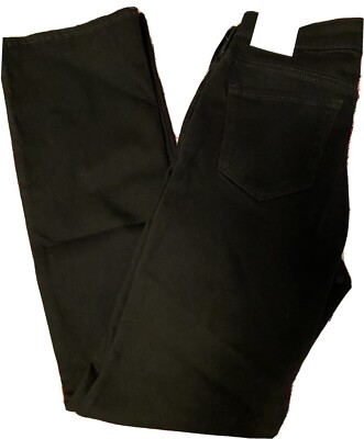Old Navy Kicker Boot Cut Midrise Blach Jeans Size 8