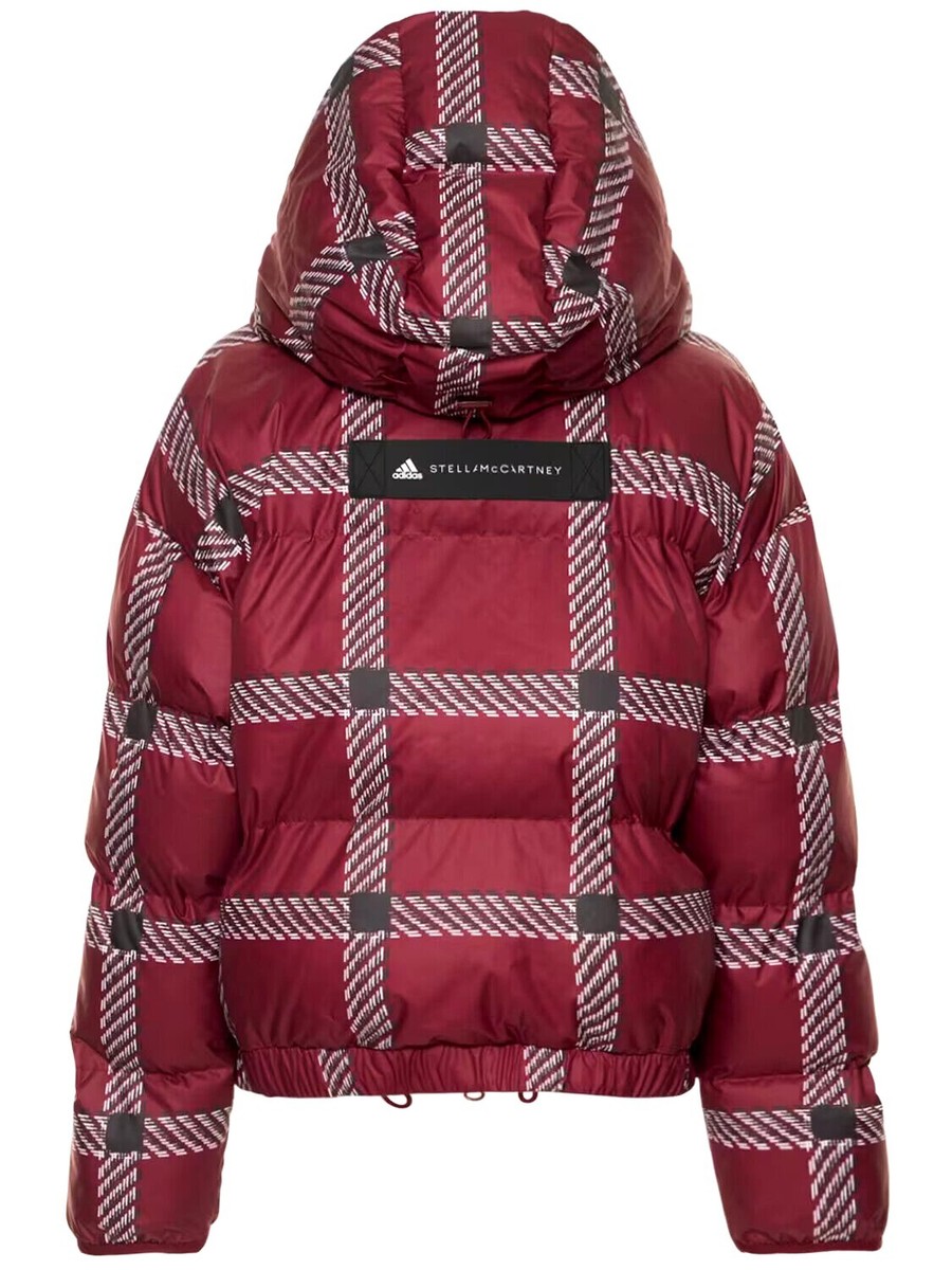 ジャケット STELLA MCCARTNEY Women Jackets 6501483CU703 6105 RED Adidas by Stella McCartney Women Hooded Jacket. Color