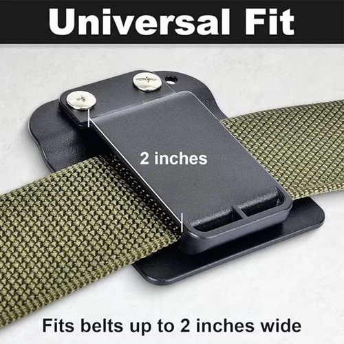 Hands-Free Drill Belt Clamp Compact Measuring Tape Holder - Picture 11 of 12