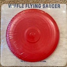 Vintage Wiffle Flying Saucer - New, in package, circa 1970s.