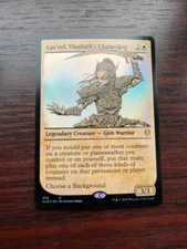 1x FOIL LAE'ZEL, VLAAKITH'S CHAMPION - Showcase Baldur's Gate - MTG - Magic