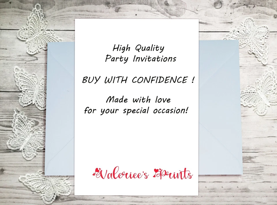 Personalised Retirement Party Invitations Retirement Invites A6 x 10 - Image 2 of 4