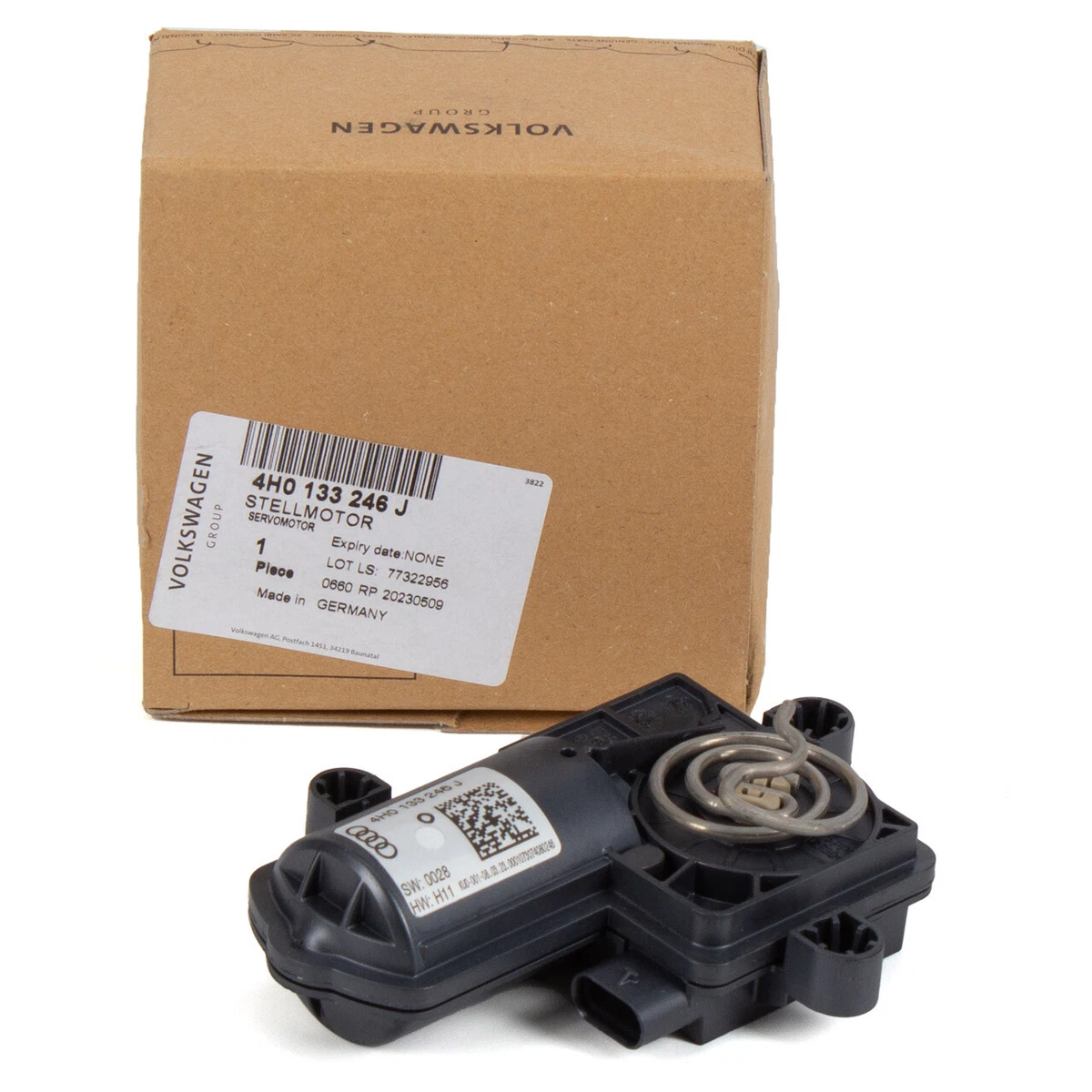 ORIGINAL VW Audi Cupra Abgasregler Auspuffanlage GOLF 7 A3 ATECA 