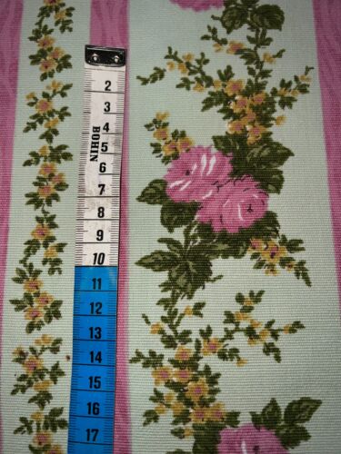 Tissu ancien coton ameublement Florine larg 125 cm x H 200 cm réf C603 - Imagen 8 de 8