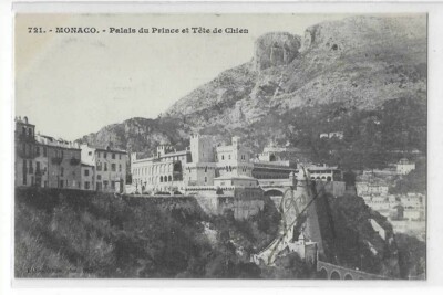 MONACO PRINCE'S PALACE AND DOG HEAD