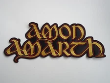 AMON AMARTH VIKING DEATH METAL EMBROIDERED BACK PATCH
