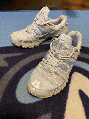 NIKE SHOX NZ PLUS+ Active Gym Fitness Casual Sneakers 318434-111 White Women 8.5