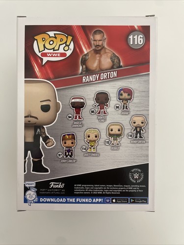 Randy Orton Autographed Funko Pop #116 WWE Beckett Authenticated RARE FC2 - Bild 5 von 7