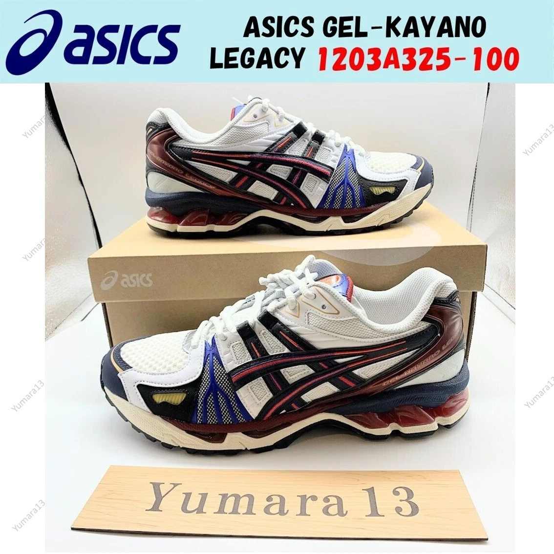 Asics Gel Kayano 30th anniversary Legacy White Black 1203A325 100 US 4 14 New