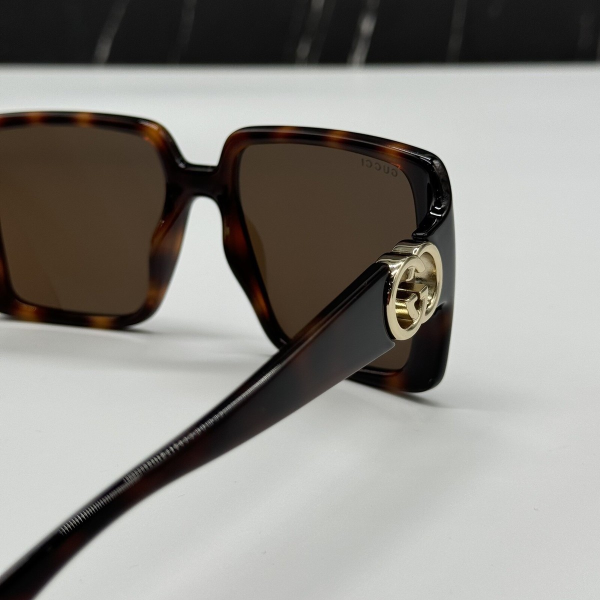 NEW GUCCI GG1692S 002 HAVANA BROWN SQUARE WOMEN GUCCI  display picture 1