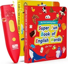 KOKODI Talking Pen Books Sets, Interactive Audio Sound Books Kids Learning Gifts