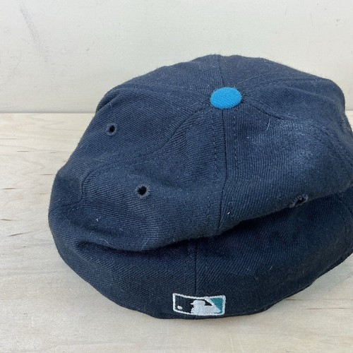 Vintage 90's New Era 5950 Arizona Diamondbacks Fitted 7 1/8 Hat 59Fifty Wool Cap - Picture 5 of 10