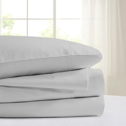 2000TC Cooling Bamboo Breath Single/KS/Double/Queen/King Fitted, Flat Sheet Set - Picture 11 of 17