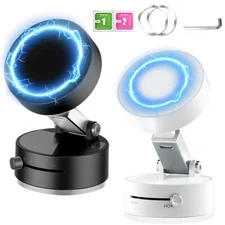 360 Vacuum Strong Magnetic Phone Holder Suction Cup Car Stand Foldable Car Mount