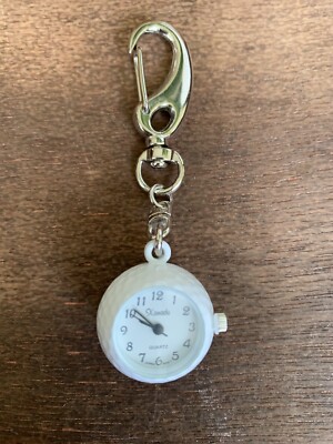 NEW Xanadu Watch Keychain Golf Ball White