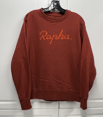 Rapha Logo Brownish Red Rust Sweatshirt - Men's Medium M