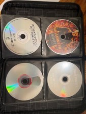 Memorex 68 disc case with 34 dvds many horror