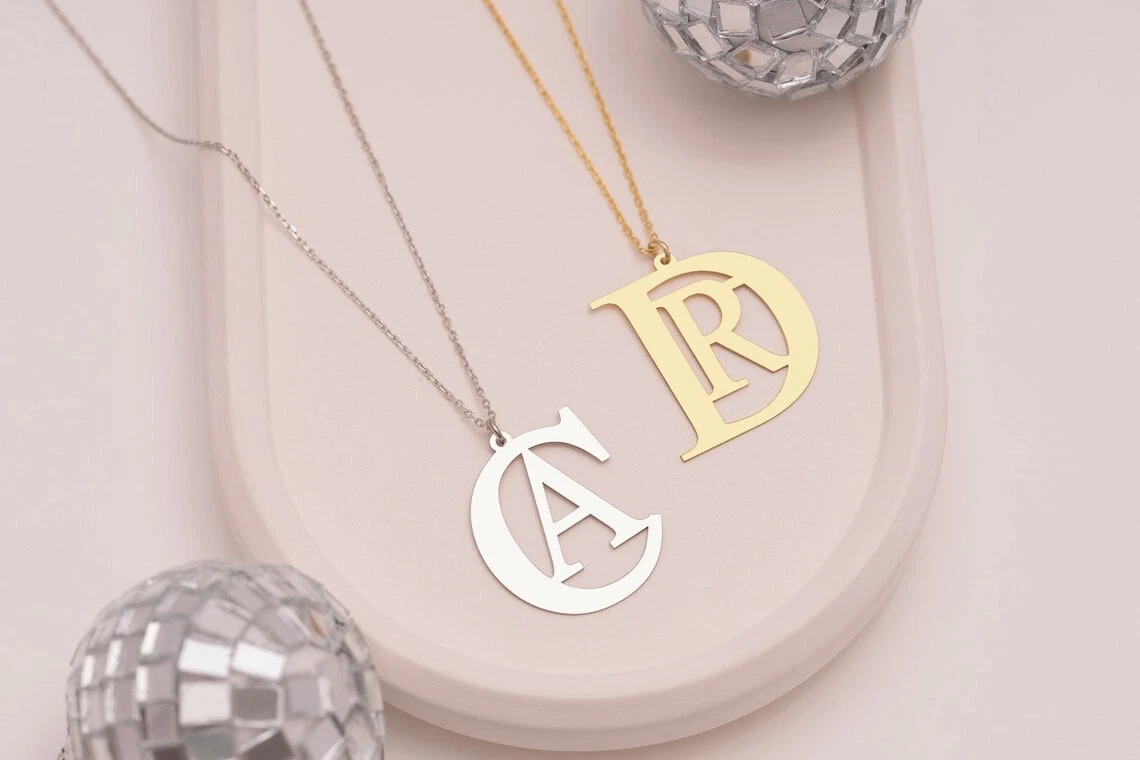 Ebay initial hotsell necklace